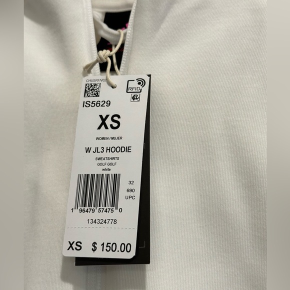Adidas x JAY3LLE Co lab white hoodie. - Picture 6 of 8